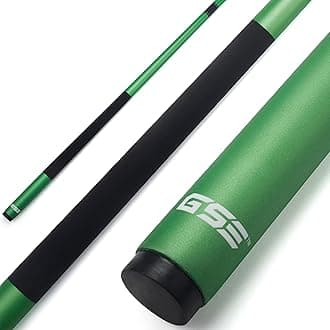 GSE Games & Sports Expert 58" 2 Piece Fiberglass Graphite Composite Billiard Pool Cue Stick (Available in multiple colors, weights 18oz, 19oz, 20oz, 21oz)
