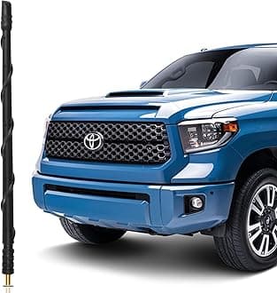 VOFONO 13 Inch Spiral Flex Rubber Truck Antenna Replacement for Toyota Tundra 2014-2021, Tacoma 1995-2015 & FJ Cruiser 1995-2021