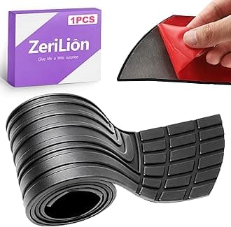 Rubber Anti-Scratch Universal Car SUV Truck Rear Bumper Protector Guard Bumper Guards for Cars (41 x 3.1Inch)