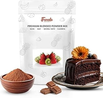 Fanale Premium Chocolate Bubble Tea Flavoring Powder | Perfect for Baking, Smoothies, Desserts and Drinks | Instant Flavoring Powder for Boba Milk Tea - 2.2 Pounds (Pack of 1)