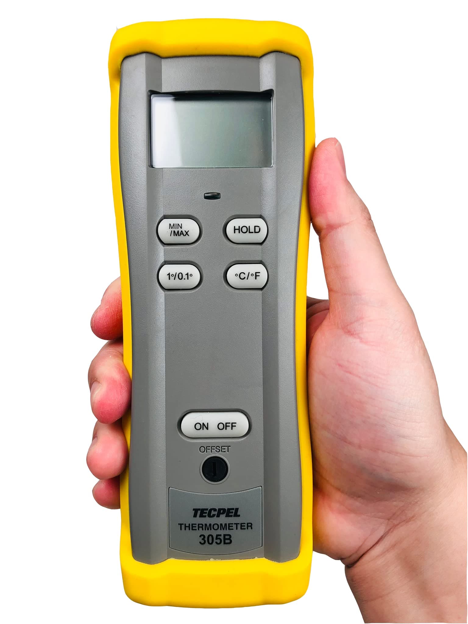 TECPEL DTM-305B digital Single input Thermometer with type k bead thermocouple