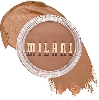 Milani Cheek Kiss Cream Bronzer, 110 - Hey Honey, Vegan & Cruelty-Free, Made in Korea, Lightweight Glow, Soft Matte Finish