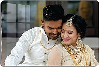 Customized Acrylic Photo Frame 12x18 Inches – Personalized Clear Wall Mount Frameless Picture Frame, Gift, Personalised with Photo, Birthday Photoframe Gift,wedding, Anniversary,custom gift