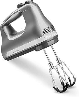 KHM6118CU 6 Speed Hand Mixer with Flex Edge Beaters