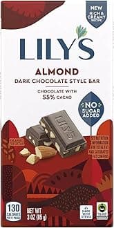 Dark Chocolate Bar Cocoa Almond 3 Oz. 134881