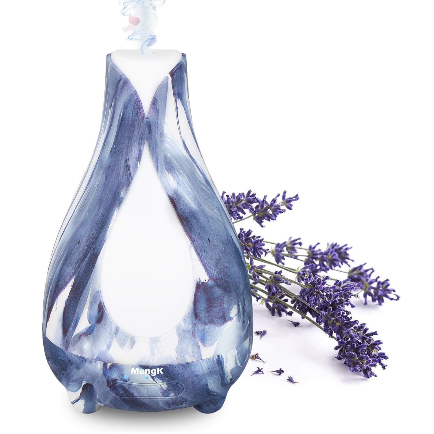 Aroma Diffuser, MENGK 200ml Essential Oil Diffuser Ultrasonic Cool Mist Humidifier with 7 Colors LED Lights and Waterless Auto Shut-Off for Home Office Bedroom Room