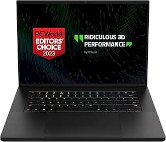 Razer Blade 16 Gaming-Laptop: NVIDIA GeForce RTX 4070 13th Gen Intel 24-Core i9 HX CPU - 16" QHD+ 240Hz 16GB-RAM - 1TB SSD CNC Aluminum Compact GaN-Charger - Windows 11 Chroma RGB