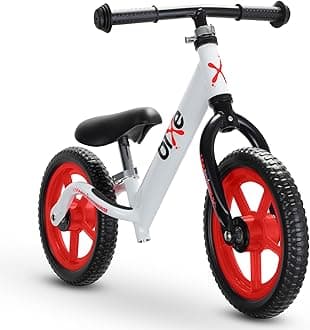 - Balance Bike - 30.5 cm (12") Training Bikes for Kids and Toddlers - 1.8kg (4lbs) Kids' Balance Bike - Children Ages 3, 4, 5 - No Pedal Push Bicycle for Boys or Girls - Red