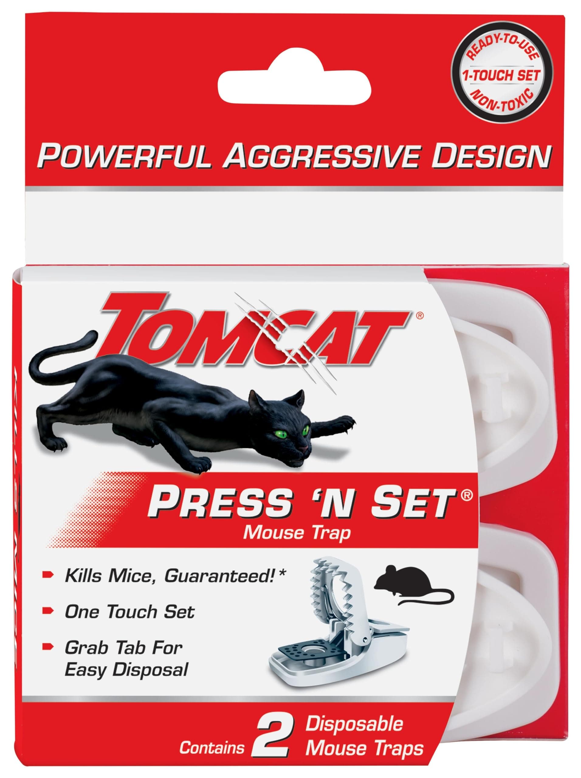 Set with One Touch - Press ‘N Set Mouse Trap