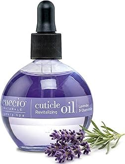 Cuccio Naturale Lavender & Chamomile Revitalizing Cuticle Oil, Lightweight Fast-Absorbing Hydrating Nail & Cuticle Conditioner, Cold-Pressed Oils + Vitamin E, 2.30 Fl Oz
