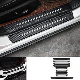 Door sill Protector,Door sill Scratch Protection (Suitable for Most car Models),Anti-Scratch Protection Strips（9PC）