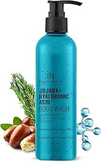 – Jojoba & Hyaluronic Acid Body Wash with Sea Butter & Sweet Almond Oil | Moisturizing Body Wash Shower Gel for Softer, Smoother Skin | Sulfate & Paraben Free | for Women & Men | 245ml