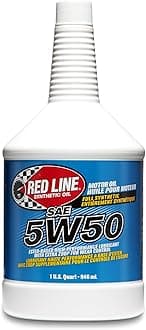 Red Line 11604 5W50 Motor Oil, 12 Pack