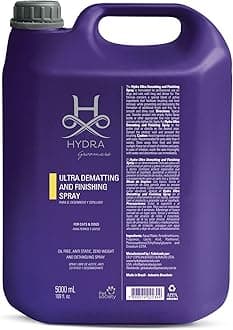 Hydra Professional Ultra Dematting and Finishing Spray for Dogs and Cats, Suitable for Pets with Long Hair, 169 fl.oz
