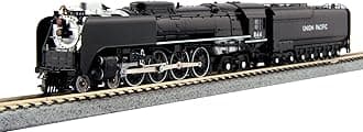 Kato USA Model Train Products 1260401 N Scale Union Pacific FEF-3 Steam Locomotive Train 844