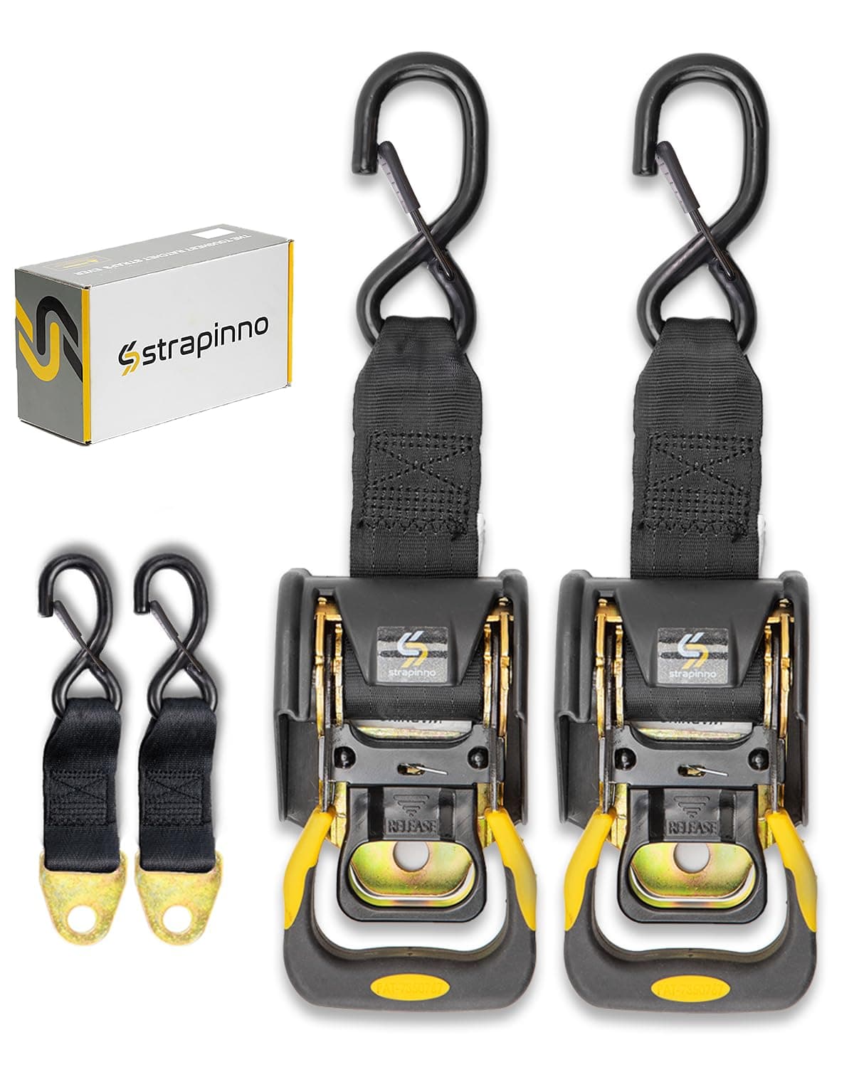 Two-Way Use Ratchet Strap (2PCS)