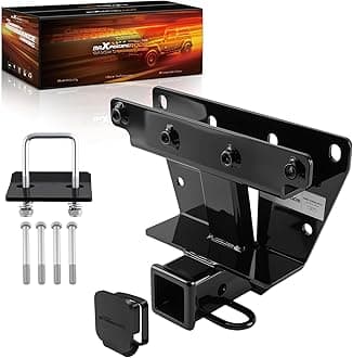 Class 3 Trailer Hitch, 2 Inch Receiver, Tow Hitch Receiver for Jeep Grand Cherokee Models 2005-2010, Trailer Hitch for Jeep Commander 2006-2010