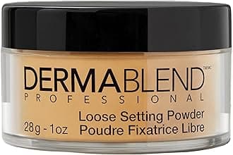 Loose Setting Powder, Face Powder Makeup & Finishing Powder for Light, Medium & Tan Skin Tones