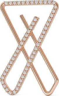 VAMA FASHIONS Stone X Safety Sari Brooch Draping Holding Heavy Sarees Pleats dresses Hijab Dupatta Scrafs saree pins for women