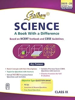 Golden Science: With Sample Papers Class - 9, Term 1 and 2