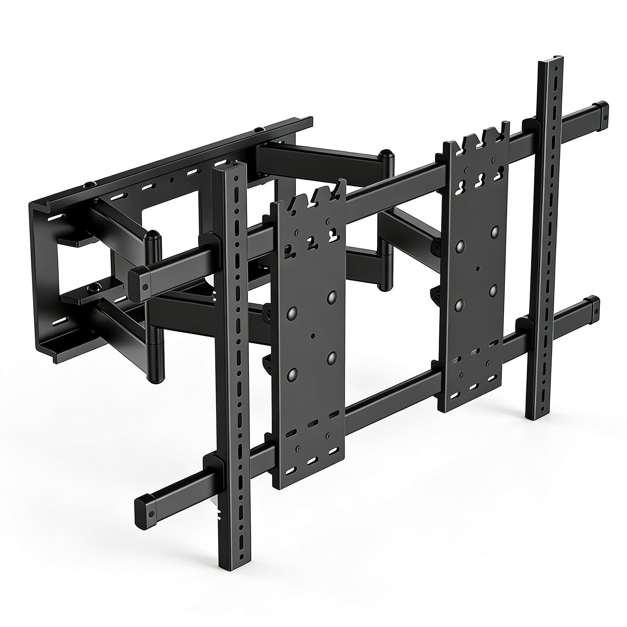 Heavy Duty TV Wall Mount Bracket for 85-120 Inch TVs, Full Motion Mount with 6 Arms, Max VESA 1000x600mm, Holds up to 287 lbs, 26" Long Extension & One-Piece Wall Plate for Stability DY1000
