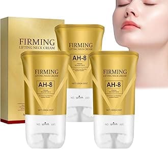 AH-8 Firming Neck Cream, Neck Roller for Tightening, Neck and Chest Firming Cream, Tightening Lifting Sagging Skin, for Crepey Skin Body Care Comfort, Moisturizing Smoothing Anti-Aging (3)
