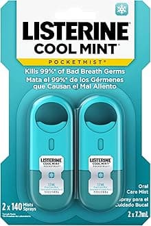 Listerine Pocketmist Cool Mint, 2 Count