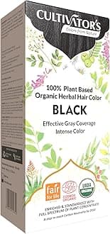 CULTIVATOR'S - Organic Herbal Hair Color (Black)