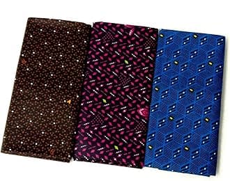 KITEX- 100% Cotton Men's Printed Kerala Lungi(Mude) - Pack of Three - Print are Assorted - Pink,Blue,Brown Colour Lungies, Multi Colour