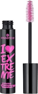 essence | I Love Extreme Volume Mascara (Pack of 1) | Flake Free, Intense & Dramatic Volume | Vegan & Cruelty Free