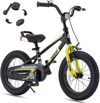 RoyalBaby EZ Kids Bike 12 14 16 18 20 Inch Balance Pedal 2-in-1 Training Bicycle Boys Girls Ages 3 to 12 Years Easy Learn for Beginners