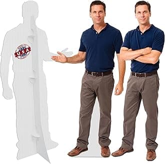 Custom Life Size Cardboard Cutout - 2 Material Options, 1-8 ft - Personalized High Resolution Stand Up | Upload Photo - Perfect Decor for Wedding, Graduation, Birthday