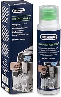 De'Longhi Eco MultiClean DLSC550, Cleaner for Coffee Makers, Coffee Maker Detergent, Coffee Machine Maintenance Accessory, Plant-Based Ingredients, 250ml
