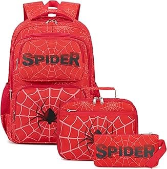 School Backpack for Boys and Girls Elementary Children's School Bag Kids Backpack with Lunch Box