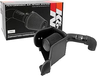 K&N Cold Air Intake System: Dry-Flow Air Filter, Increase Performance & Towing: Compatible with 2009-2021 RAM/DODGE 1500 Classic, 1500, 2500, 3500, 71-1561