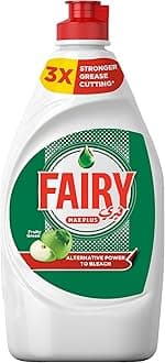 Fairy Plus Original Dishwashing Liquid Soap, With Alternative Power To Bleach, 600ml