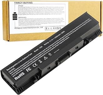 Laptop Battery for Dell Inspiron 1521 1520 1721 pp22l pp22x ; Dell Vostro 1500 1700, fits P/N W280 0UW280 NR239 312-0589 451-10477 FK890 GK476 GK479 312-0504 312-0575 312-0576 312-0590 312-0594 FP282