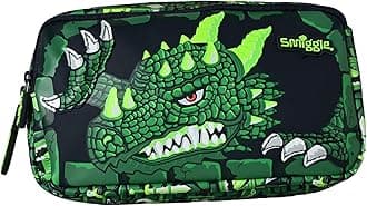 Toys Uncle Plastic SMIGGLE Pencil Case/Pouch For Kids (Dino Pouch), Green
