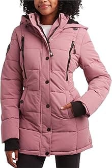 CANADA WEATHER GEAR Womens Winter Coat – Full Length Quilted Puffer Parka – Plus Size Heavyweight Maxi Jacket for Women, S-XL