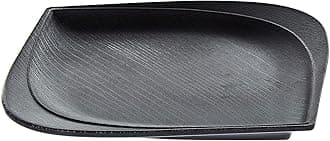 Servewell 2724623283432 Melamine Trinity Square Small Plate, 20.3 cm, Black