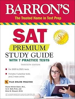 SAT Premium Study Guide with 7 Practice Tests (Barron's Test Prep)