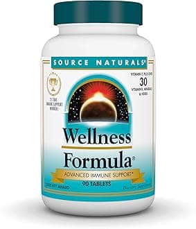 Wellness Formula Bio-Aligned Vitamins & Herbal Defense - Immune System Support Supplement & Immunity Booster - 90 Tablets
