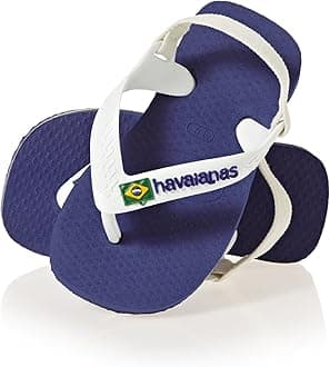 Havaianas Unisex Baby Flip-Flop, Marine Blue, 1/2 UK Child