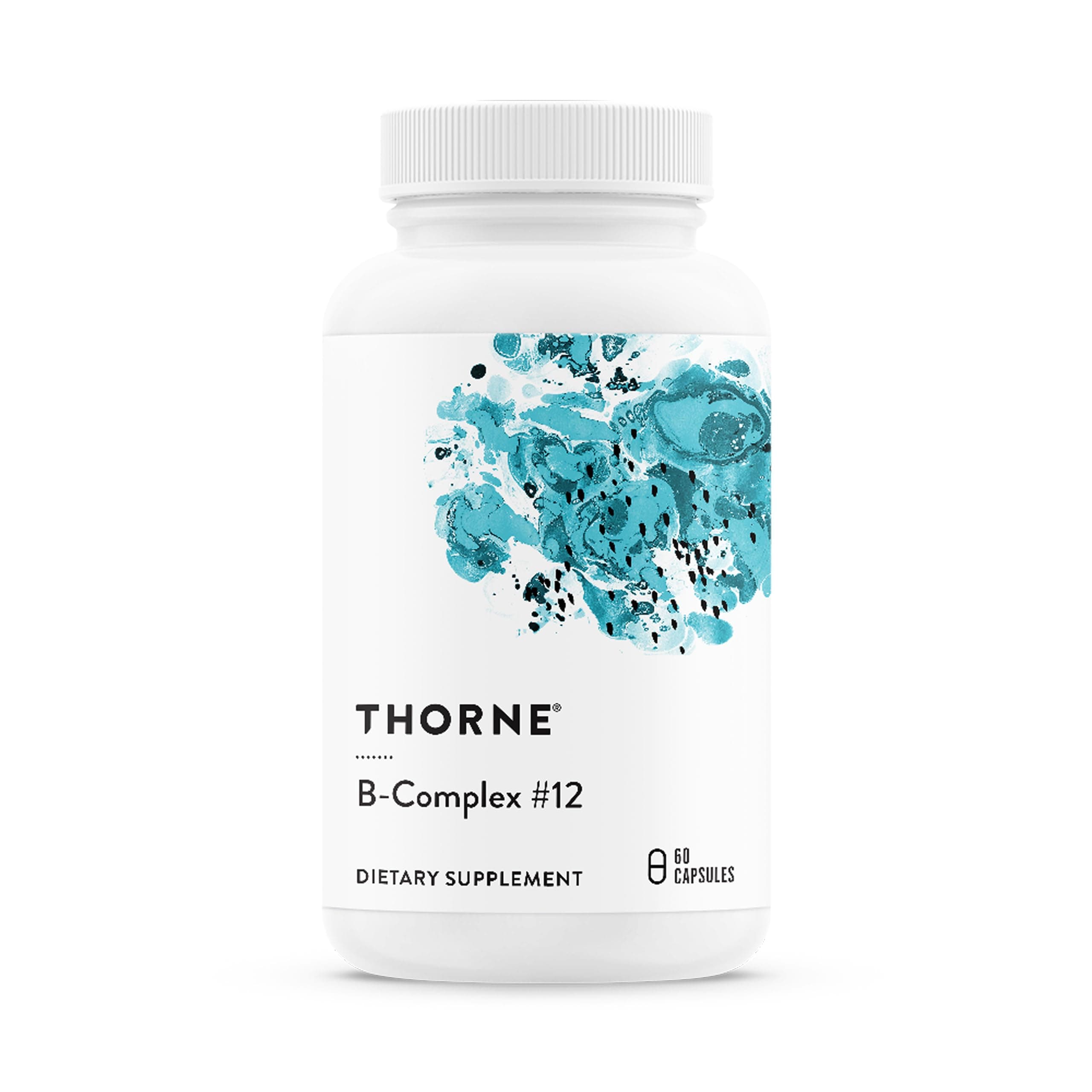 B-Complex #12 - Vitamin B Complex with Active B12 and Folate - 60 Capsules
