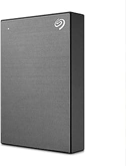 Seagate One Touch 2TB, Password activated hardware encryption, portable external hard drive, PC, Notebook & Mac, USB 3.0, Space Gray (STKY2000404)