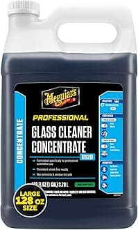 Meguiar's Professional Glass Cleaner Concentrate D12001 - Professional Streng...