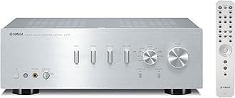 Yamaha A-S701SL Natural Sound Integrated Stereo Amplifier (Silver) (Renewed)