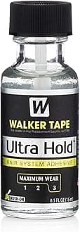 WALKER TAPE Gt Hair Ultra Hold Liquid Bond Glue For Wigs And Hair With Brush, 15 Ml