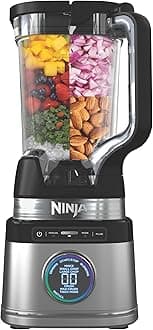 Ninja TB201 Detect Power Blender Pro, BlendSense Technology, For Smoothies, Shakes & More, 1800 Peak Watts, 72 oz. Pitcher, Blender, Black