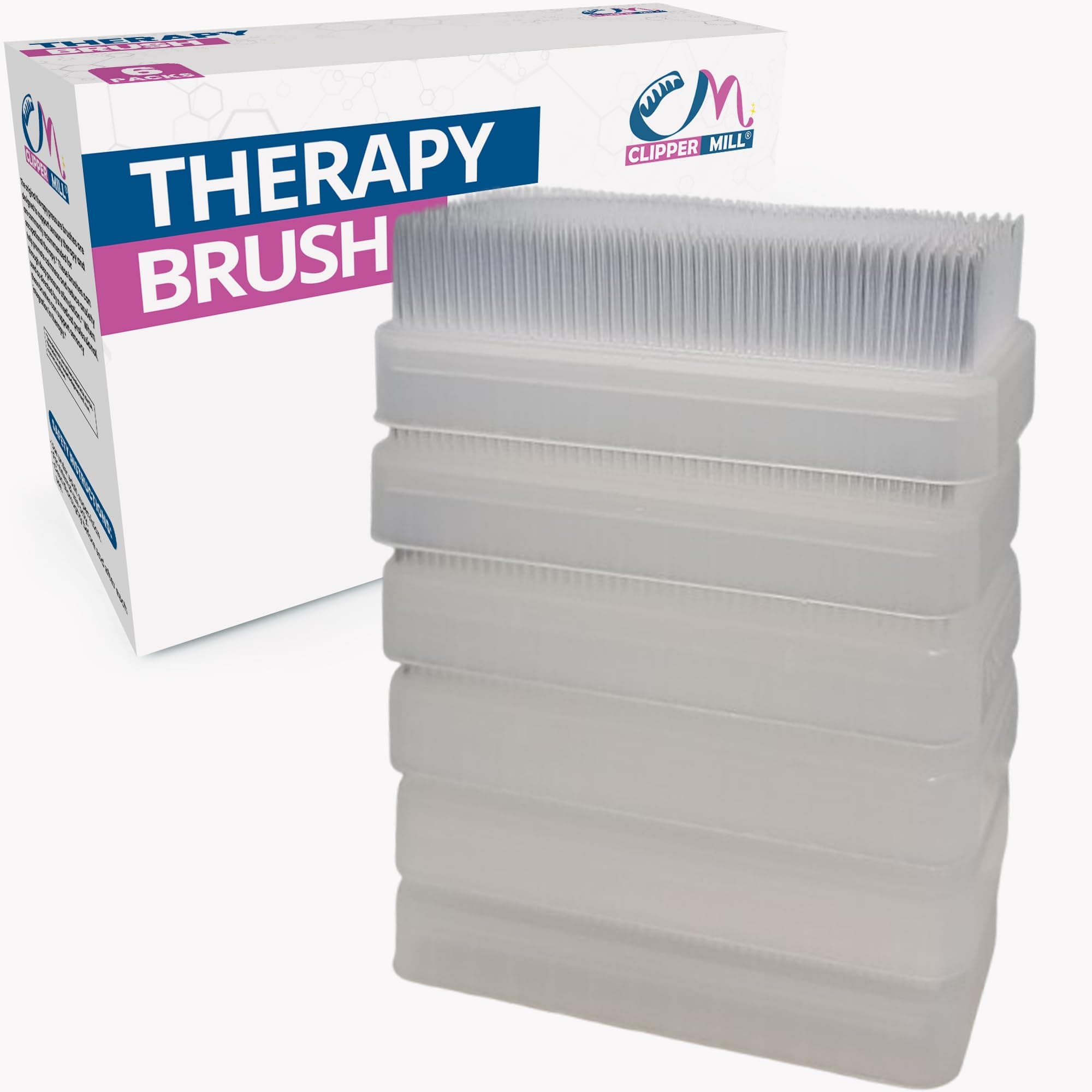 Clipper Mill Sensory Brushes (6 Pack)